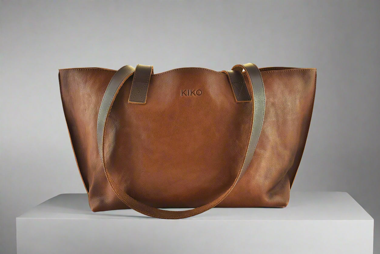 Perfect Leather Tote Brown